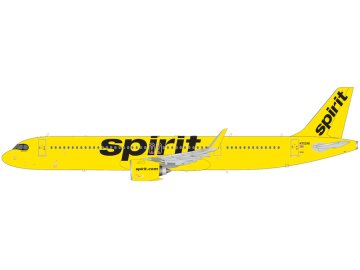 gemini jets g2nks1254 airbus a321neo spirit airlines n702nk x3c 200840 0