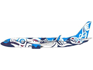 ng models 08001 boeing 737 800 alaska airlines salmon people n559as x42 201768 0