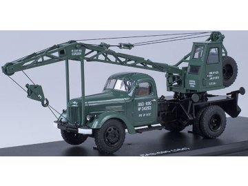 Start Scale Models - LAZ-690 (ZIL-164), autojeřáb, zelený, 1/43