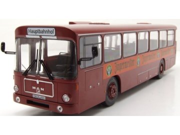 Premium ClassiXXs - MAN SL 200, městský autobus, DB - Jägermeister, 1975, tmavě červený, 1/43