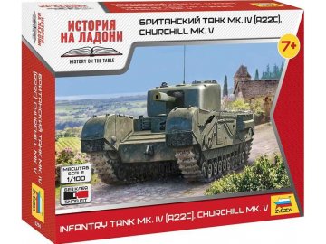 Wargames (WWII) tank 6294 - Churchill (1:100)