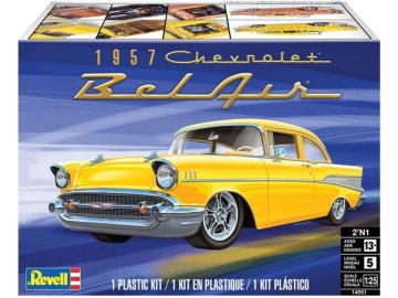 Revell - Chevrolet Belair 57, Plastic ModelKit MONOGRAM auto 4551, 1/25