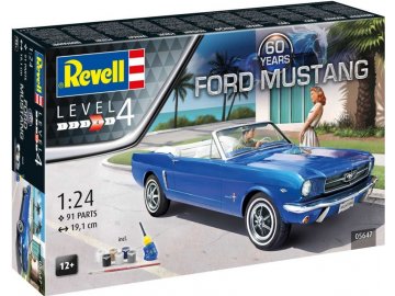 Revell - Ford Mustang, 60th Anniversary, Gift-Set auto 05647, 1/24