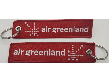 megakey key green keyholder with air greenland on both sides xe4 200323 1
