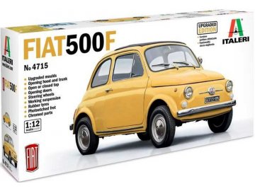 Italeri - Fiat 500F, 1968, Model Kit auto 4715, 1/12