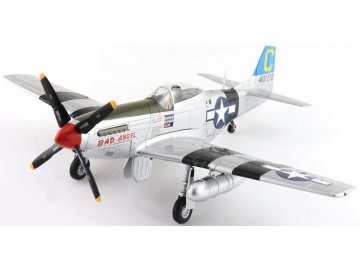 97653 5 hobbymaster ha7747 p51d mustang bad angel flown by lt louis e curdes 4th fs 3rd acg laoag 1945 xc1 195983 0
