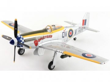 97674 hobbymaster ha7749 p51 mustang mkiv dooleybird flown by fl arthur s joe doley 19th squadron raf late 1945 x04 195982 0