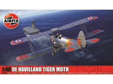 Airfix - De Havilland Tiger Moth, Classic Kit letadlo A04104A, 1/48