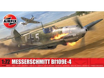 Airfix - Messerschmitt Bf109E-4, Classic Kit letadlo A01008B, 1/72