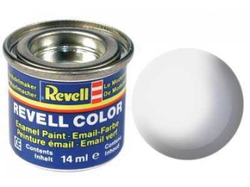 Revell - Barva emailová 14ml - č. 04 leská bílá (white gloss), 32104