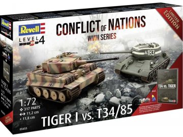 Revell - Conflict of Nations Series "Limited Edition", Gift-Set military 05655, 1/72