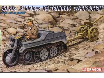 Dragon - Sd.Kfz.2 Kleines Kettenkrad w/püppchen, Model Kit military 6114, 1/35