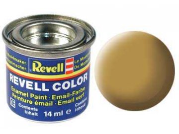 Revell - Barva emailová 14ml - č. 16 matná pískově žlutá (sandy yellow mat), 32116