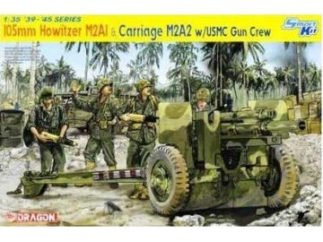 Dragon - 105mm Howitzer M2A1 & Carriage M2A2, Model Kit military 6531, 1/35