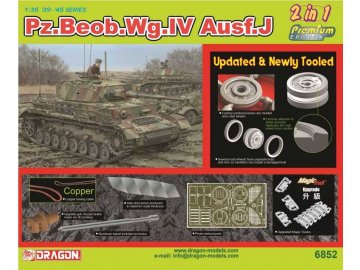 Dragon - Pz.Beob.Wg.IV Ausf.J (premium), Model Kit military 6852, 1/35