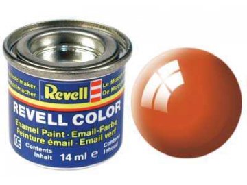Revell - Barva emailová 14ml - č. 30 lesklá oranžová (orange gloss), 32130