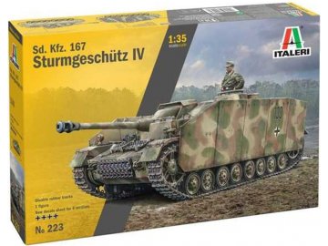 Italeri - Sd.Kfz. 167 Sturmgeschütz IV, Model Kit military 0223, 1/35