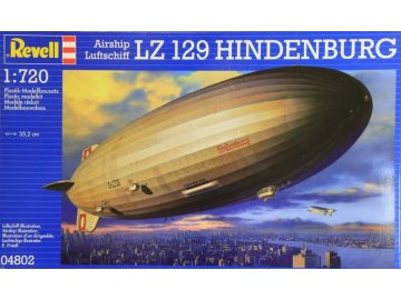 Revell - Luftschiff LZ 129 Hindenburg, ModelKit 04802, 1/720