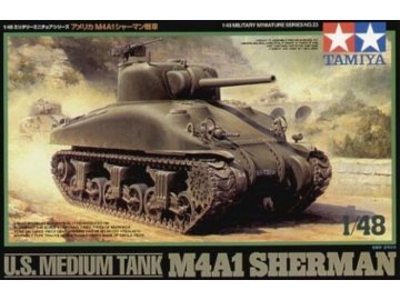 Tamiya - M4A1 Sherman, Model Kit 32523, 1/48
