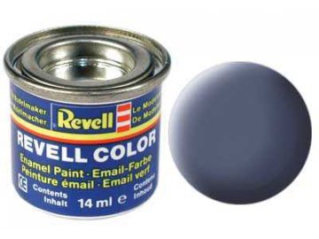 Revell - Barva emailová 14ml - č. 57 matná šedá (grey mat), 32157