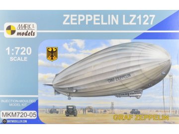 Mark I Models - Zeppelin LZ127 "Graf Zeppelin", ModelKit 720-05, 1/720