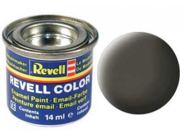 Revell - Barva emailová 14ml - č. 67 matná zelenavě šedá (greenish grey mat), 32167
