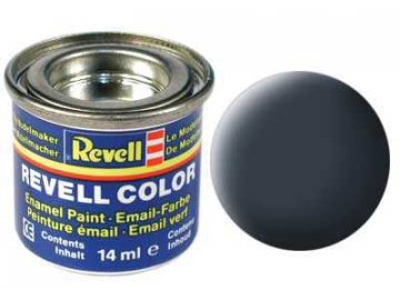 Revell - Enamel Paint 14ml - No. 79 greyish blue matt, 32179