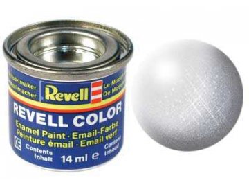 Revell - Barva emailová 14ml - č. 99 metalická hliníková (aluminium  metallic), 32199