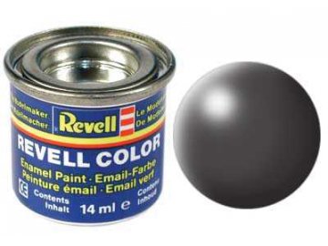 Revell - Barva emailová 14ml - č. 378 hedvábná tmavě šedá (dark grey silk), 32378