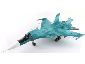 HobbyMaster - Suchoj Su-34 Fullback Fighter, ruské letectvo, Bomber "Battle for Kyiv", 277th Bomber Aviation Rgt, Khurba, březen 2022, 1/72