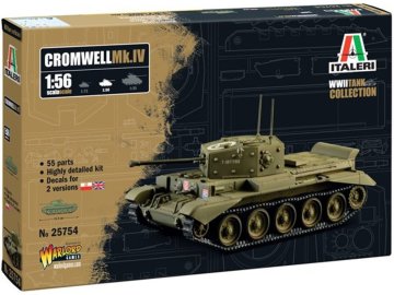 Italeri - Cromwell Mk. IV, Model Kit tank 25754, 1/56