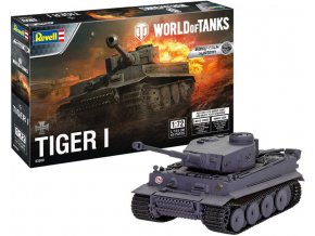 Revell - Plastic ModelKit World of Tanks 03508 - Tiger I (1:72)