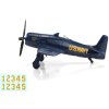 skymax models sm1012 grumman f8f 1b bearcat blue angels us navy 1946 season with decals for 1 to 5 airplanes x85 199666 0