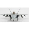 hobbymaster ha2829 f22a raptor usaf af06 132 411 flts edwards afb 2022 with stealthy pods x1a 204751 1