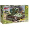 Zvezda - Heavy Tank KV-2, Soviet Army, Model Kit 3608, 1/35
