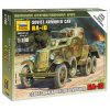 Zvezda - BA-10 Panzerwagen, Wargames (WWII) 6149, 1/100