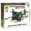 Zvezda - Soviet 76,2 mm divisional gun model 1942 (ZIS-3), Wargames (WWII) 6253, 1/72