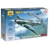 Zvezda - Jakovlev Jak-3, Snap Kit 7301, 1/72