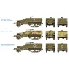 Italeri - M3 Scout Car, gepanzertes Radfahrzeug, Fast Assembly 7509, 1/72