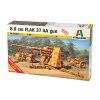 Italeri - 88mm kanón Flak 37, 1/48, Model Kit 6602