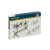 Italeri - doplňky protipěchotní překážky, Model Kit 0401, 1/35