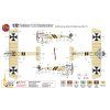 Airfix - Fokker E.II Eindecker, Classic Kit letadlo A01086, 1/72