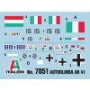 Italeri - obrněné vozidlo Autoblinda AB41, Model Kit 7051, 1/72