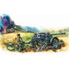 Zvezda - 7,5 cm Pak 40 anti-tank gun with operator, Wargames (WWII) 6257, 1/72