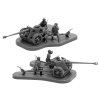 Zvezda - 7,5 cm Pak 40 anti-tank gun with operator, Wargames (WWII) 6257, 1/72