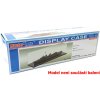 Trumpeter - transparent model box with base, 35,9 x 8,9 x 8,9 cm