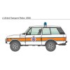 Italeri - Polizei Range Rover, Modell-Bausatz auto 3661, 1/24
