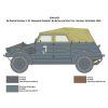 Italeri - KdF 82 Kübelwagen, Model Kit 7405, 1/9