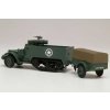 Airfix - M3 Halbkettenfahrzeug mit Anhänger, Classic Kit VINTAGE A02318V, 1/76