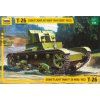 Zvezda - T-26, sovětský tank, Model Kit 3542, 1/35